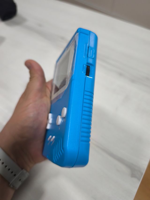 Game Boy azul retroiluminada Nintendo Gameboy fat 