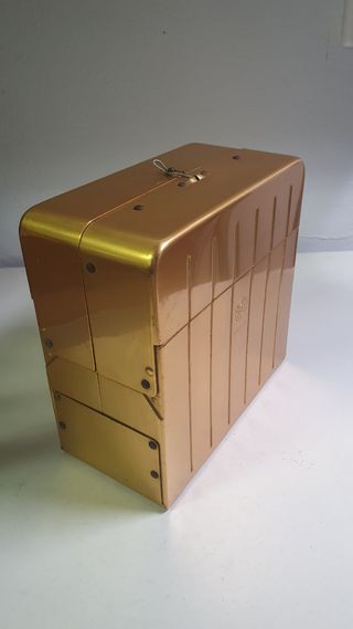 Scatola metallo Resistoforo d'oro