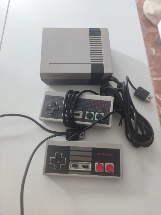 Pack NES Mini & Mega Drive Mini + 2 mandos+aladdin