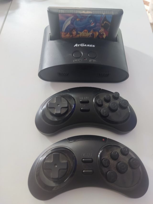 Pack NES Mini & Mega Drive Mini + 2 mandos+aladdin