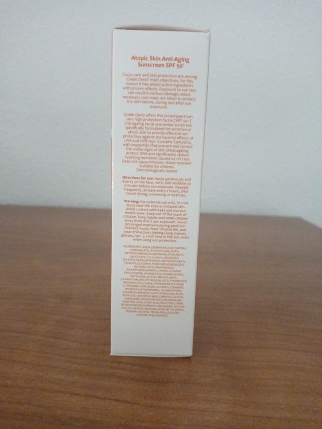 Protector solar facial Gisele Denis