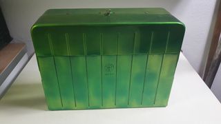 Scatola Resisto Verde Metallo