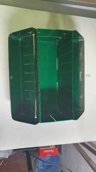 Scatola Resisto Verde Metallo
