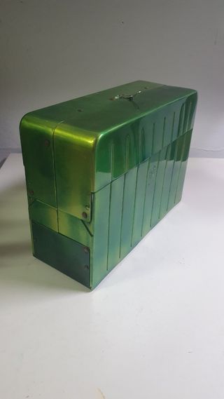 Scatola Resisto Verde Metallo