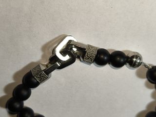 Bracciale Brosway uomo - nero, argento