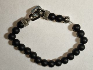 Bracciale Brosway uomo - nero, argento
