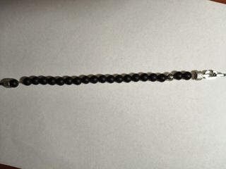 Bracciale Brosway uomo - nero, argento