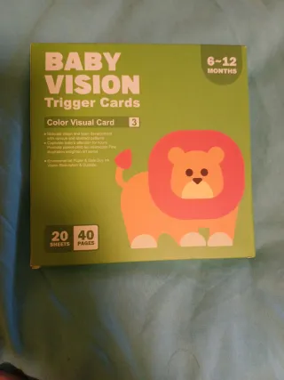 Tarjetas contraste bebé (pack 4, edades distintas)