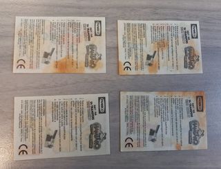 PANRICO LOTE COLECCIÓN HAMTARO TRANSFERS 