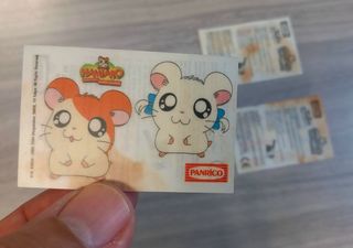 PANRICO LOTE COLECCIÓN HAMTARO TRANSFERS 