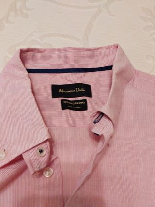 2 Camisas Hombre - Multicolor, Rosa