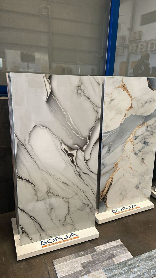 Baldosas Mármol-Efecto pulido