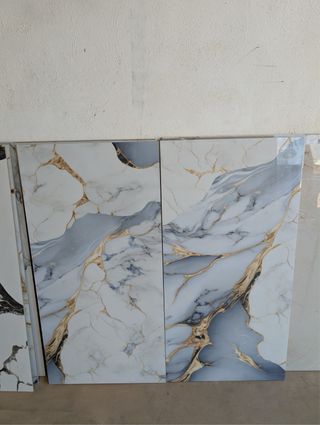Baldosas Mármol-Efecto pulido