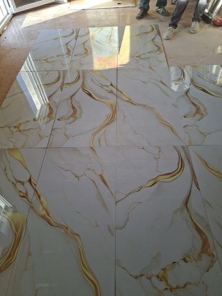 Baldosas Mármol-Efecto pulido