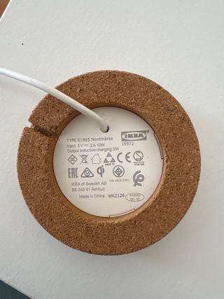 Cargador inalámbrico IKEA