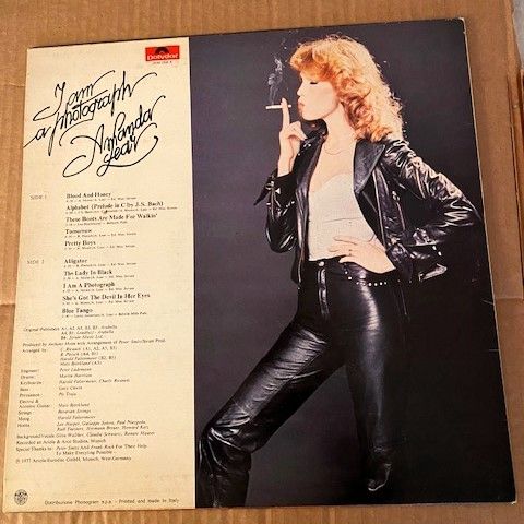 LP Amanda Lear - I Am a Photograph