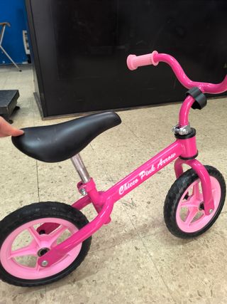 Bicicleta Equilibrio Chico Pink Arrow