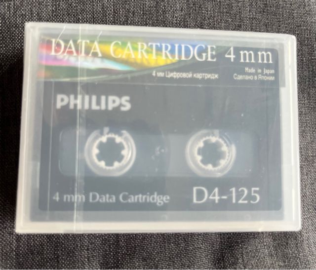 Cartucho datos 4mm Philips D4-125