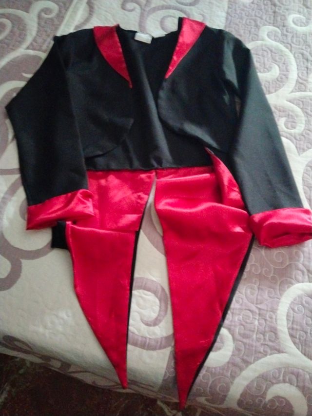 Disfraz Mago Rojo-Negro