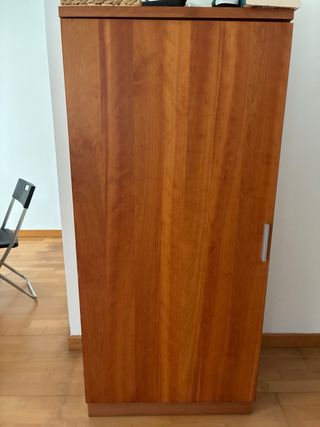Mueble salón madera marrón