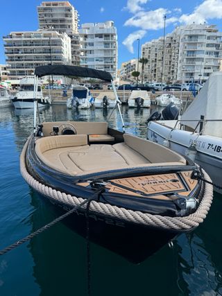 Barco Mareti 500 open classic full black 15CV