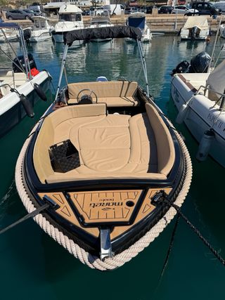 Barco Mareti 500 open classic full black 15CV