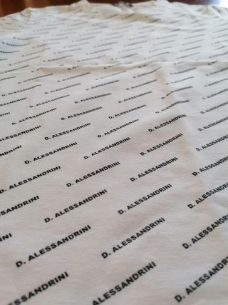 T-shirt D.Alessandrini bianca