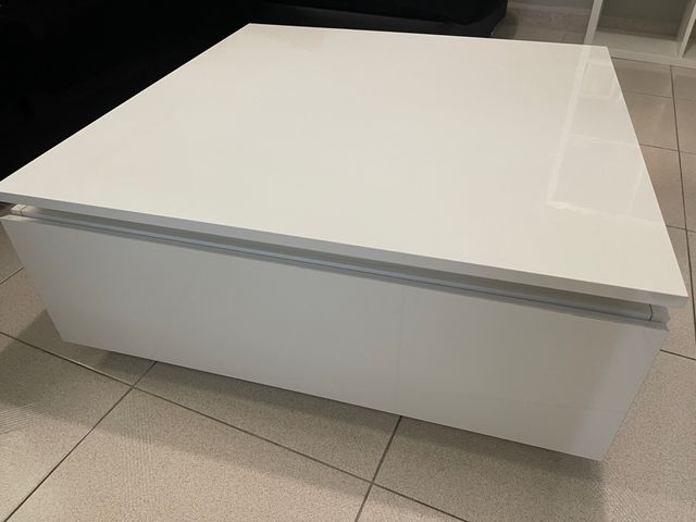 Mesa café blanca - Moderna