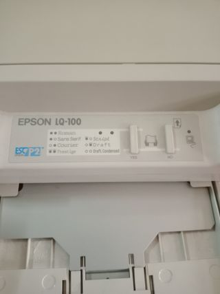Impresora EPSON LQ-100