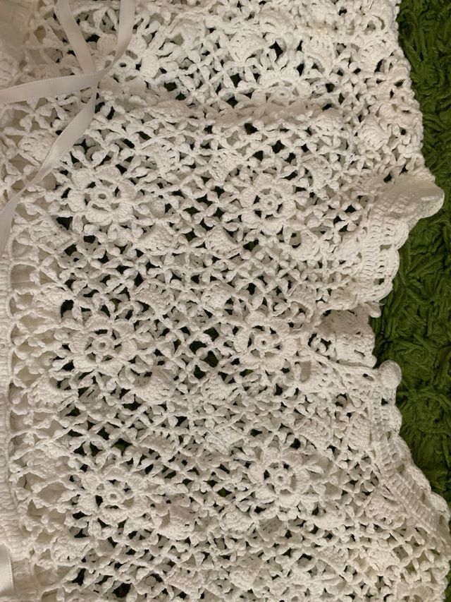 Vestido crochet niña talla 116