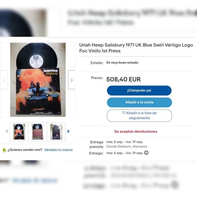 Uriah Heep - Salisbury LP