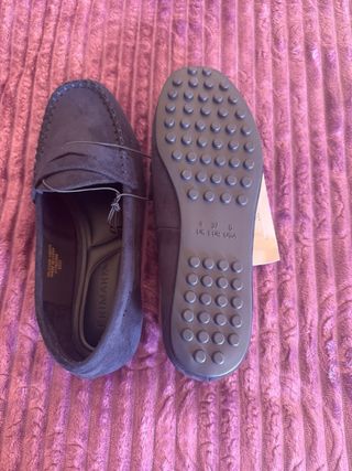 Mocasines Primark azul marino, talla 37
