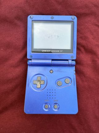 Game Boy Advance SP Azul FUNCIONANDO!!