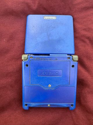 Game Boy Advance SP Azul FUNCIONANDO!!