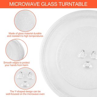 Plato cristal microondas 245mm