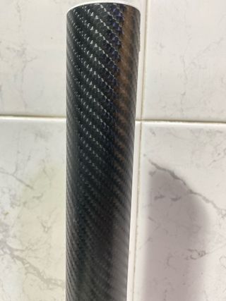 Vinilo fibra carbono 4D