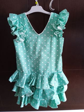 Traje flamenca niña lunares
