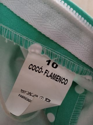 Traje flamenca niña lunares