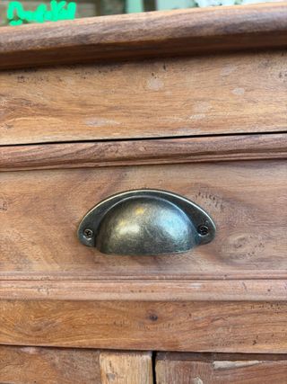 Mesitas noche vintage de teca