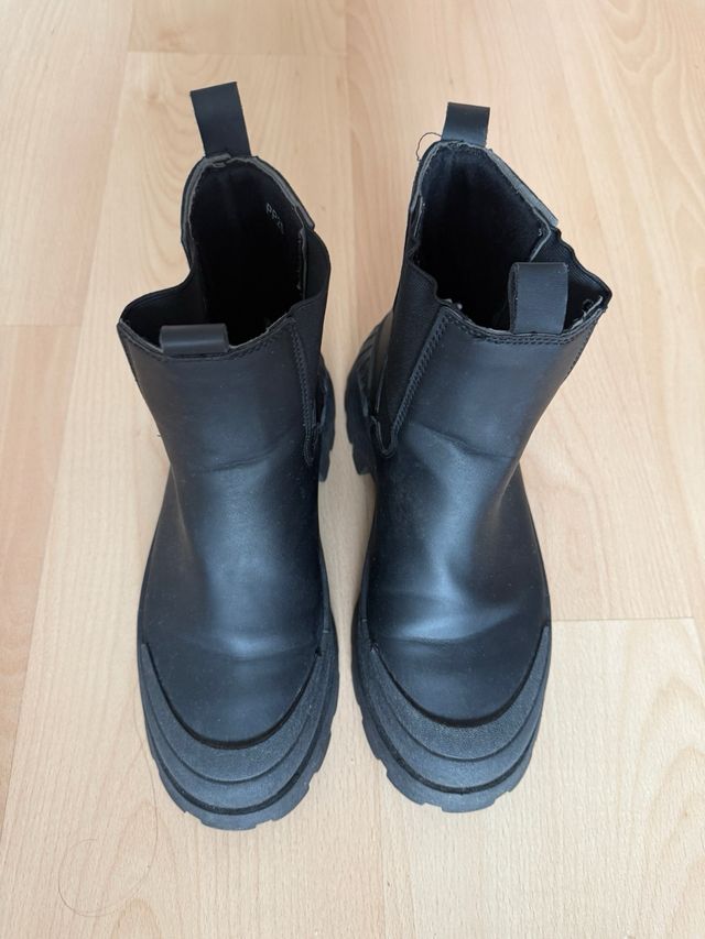 Botas negras militares - lluvia