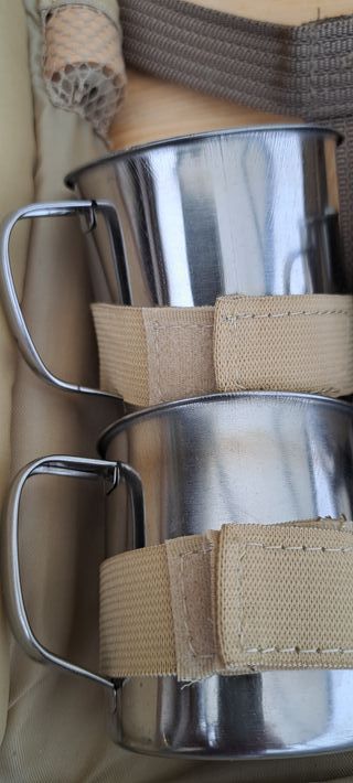 MOCHILA ISOTERMICA PICNIC LUJO PARA 4 PERSONAS