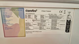 Congelador Comfee - Blanco