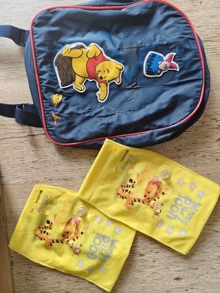 Zainetto e braccioli Winnie Pooh