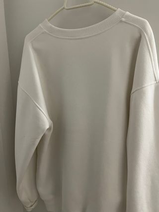 Sudadera EA7 Armani blanca talla S