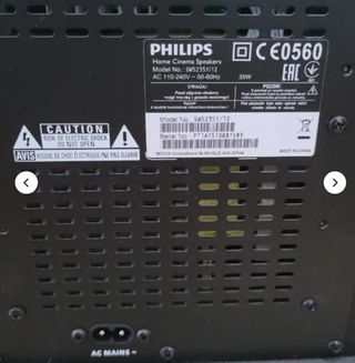 Home Cinema Philips  Subwoofer+Altavoces Bluetooth