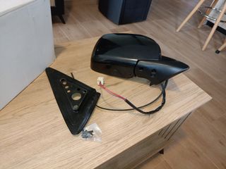 Retrovisor exterior derecho negro