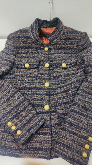Chaqueta tweed Zara.