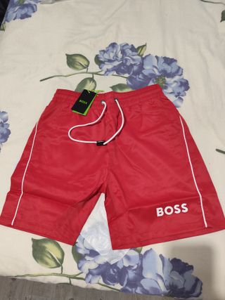 Bañador Hugo Boss Rojo