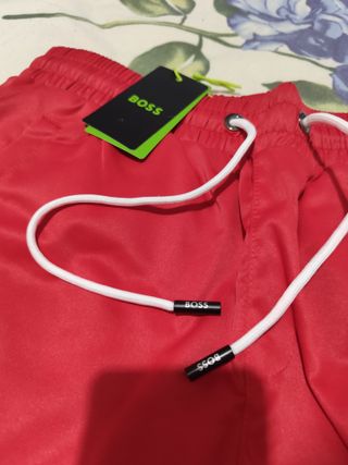 Bañador Hugo Boss Rojo