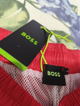 Bañador Hugo Boss Rojo